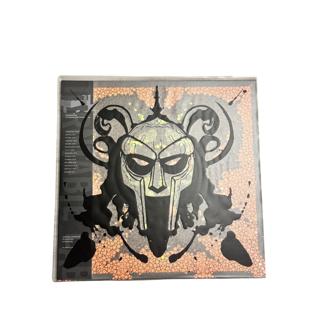 Danger Doom The Mouse and the Mask Splatter Vinyl LP Turntable Lab Exclusive